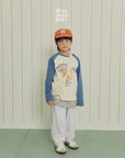 Little Foxx – Kitten Raglan Colored Tee