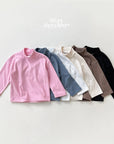 Little Foxx – New Half Peach Turtleneck Tee