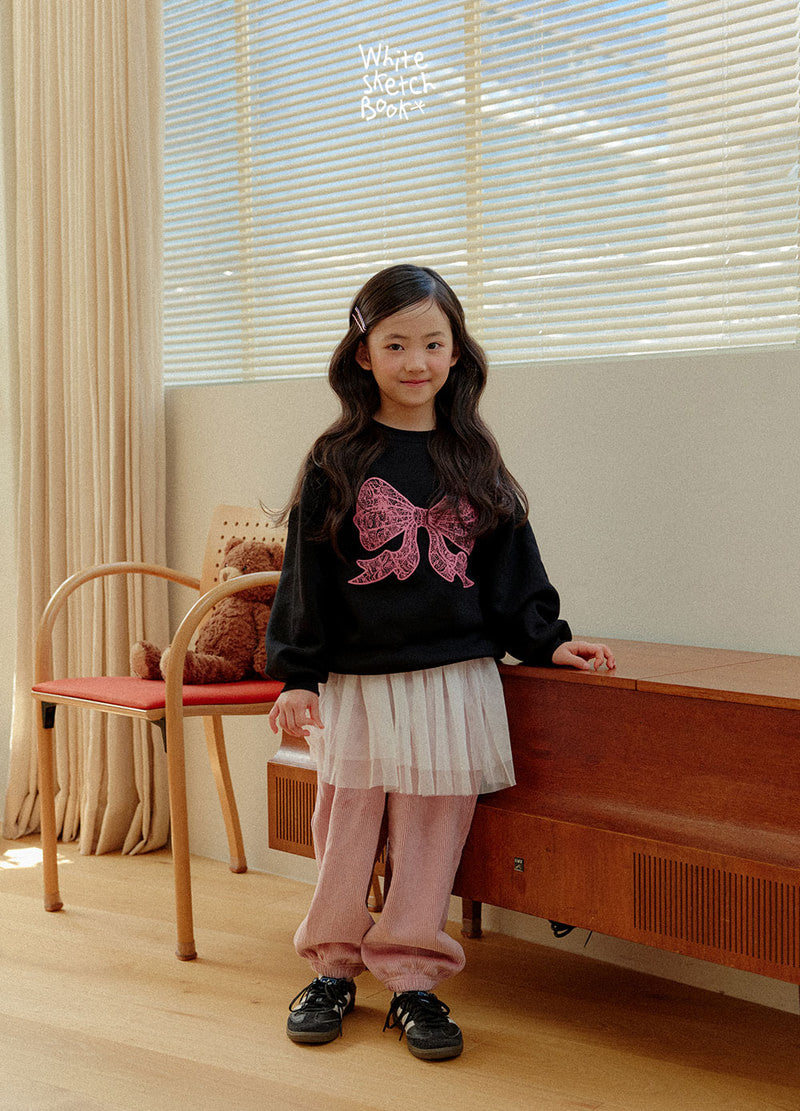 Little Foxx – Lily Ribbon Fleece Sweatshirt