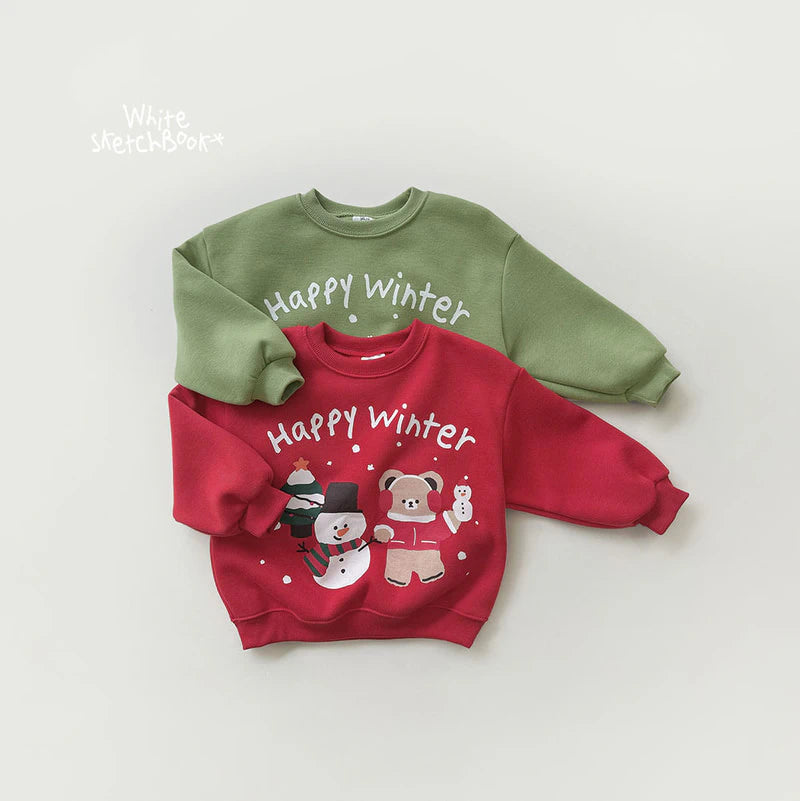 Little Foxx – Snow Fleece Sweatshirt