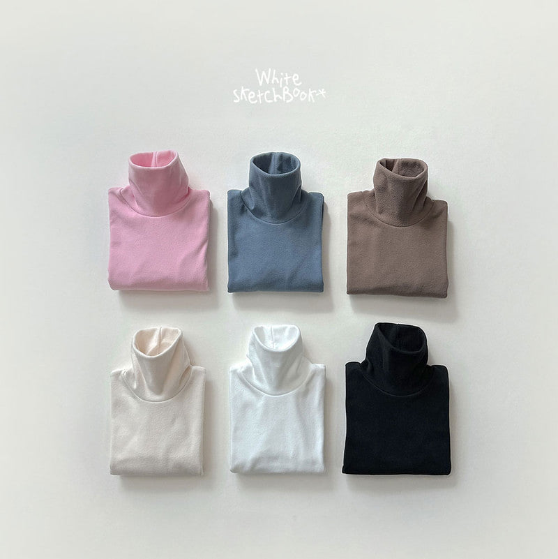 Little Foxx – Peach Turtleneck Tee