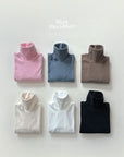 Little Foxx – Peach Turtleneck Tee