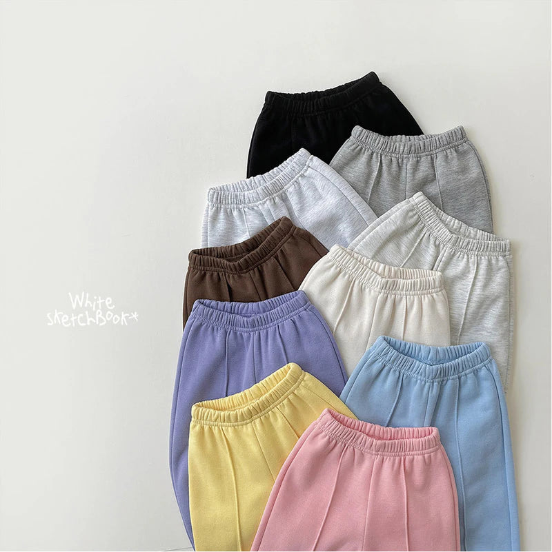 Little Foxx – Winter Fleece Pintuck Pants