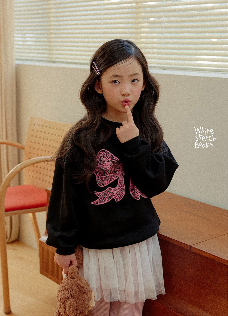 Little Foxx – Lily Ribbon Fleece Sweatshirt