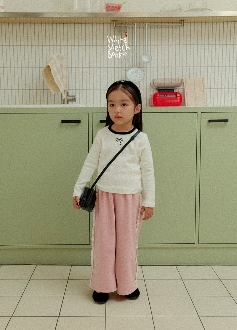 Little Foxx – Lace Velour Pants