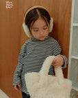 Little Foxx – Ribbed Striped Half Turtleneck