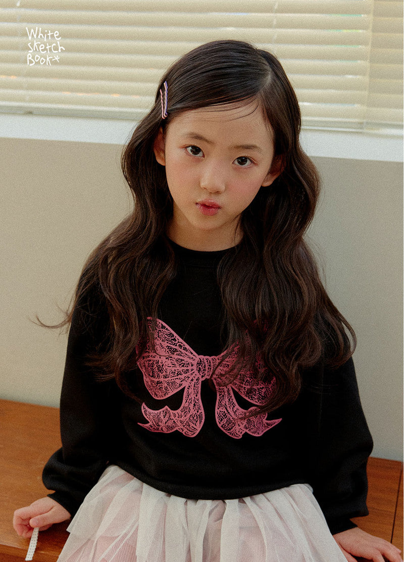 Little Foxx – Lily Ribbon Fleece Sweatshirt