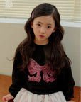 Little Foxx – Lily Ribbon Fleece Sweatshirt