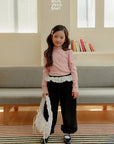 Little Foxx – Rosy Fleece Frill Pants