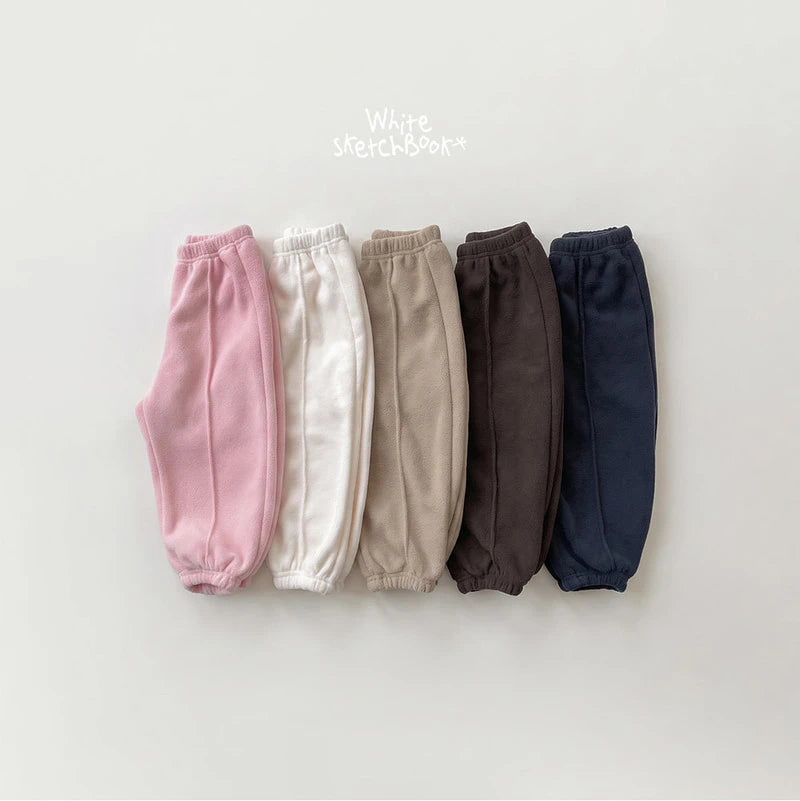 Little Foxx – Fleece Pintuck Pants