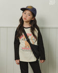 Little Foxx – Kitten Raglan Colored Tee