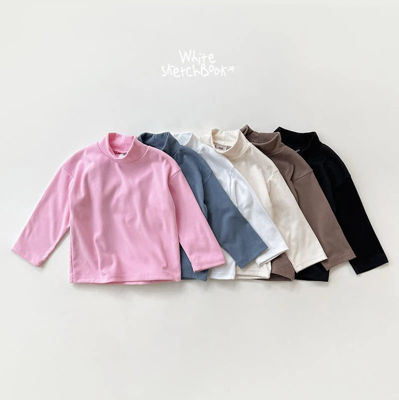 Little Foxx – New Half Peach Turtleneck Tee