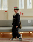 Little Foxx – Simple Color Block Fleece Hoodie
