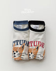 Little Foxx – Kitten Raglan Colored Tee