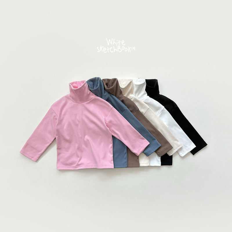 Little Foxx – Peach Turtleneck Tee