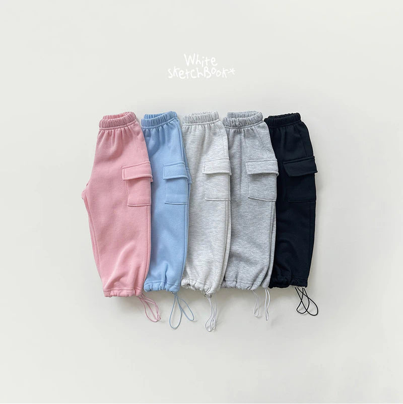 Little Foxx – Fleece String Cargo Pants
