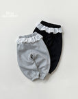 Little Foxx – Rosy Fleece Frill Pants