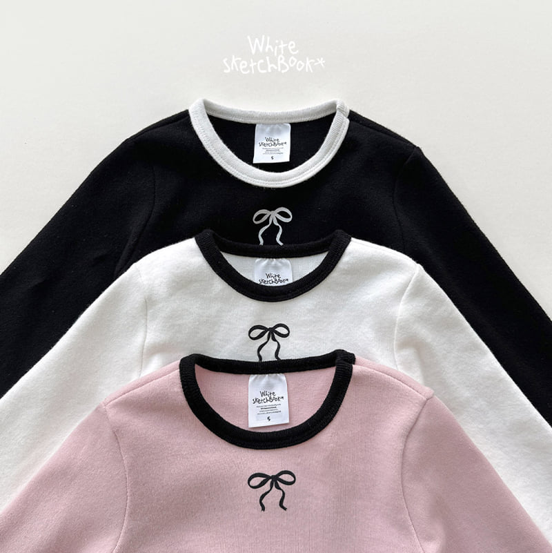 Little Foxx – Peach Colored Ribbon Tee
