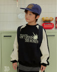 Little Foxx – Donut Color Block Fleece Sweatshirt
