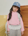 Little Foxx – New Half Peach Turtleneck Tee