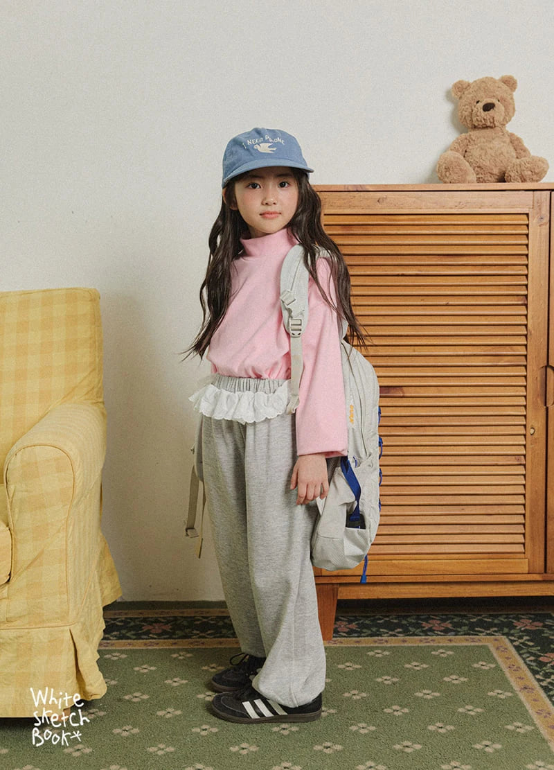 Little Foxx – New Half Peach Turtleneck Tee