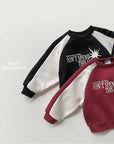 Little Foxx – Donut Color Block Fleece Sweatshirt