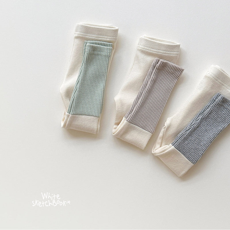 Little Foxx – New Ribbed Color Block Leggings