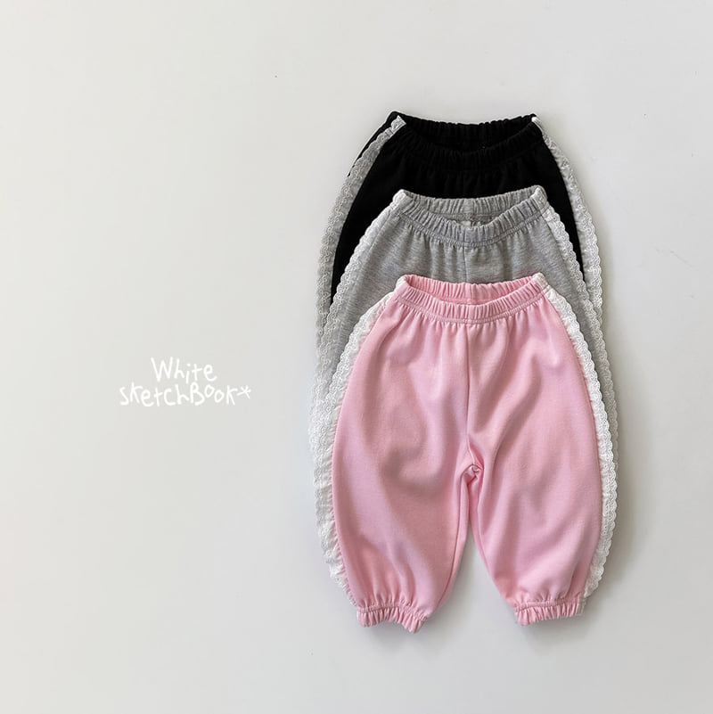 Little Foxx – Lace Jogger Pants