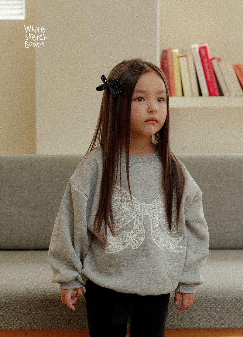 Little Foxx – Lily Ribbon Fleece Sweatshirt