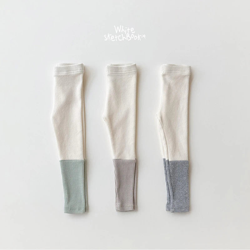 Little Foxx – New Ribbed Color Block Leggings