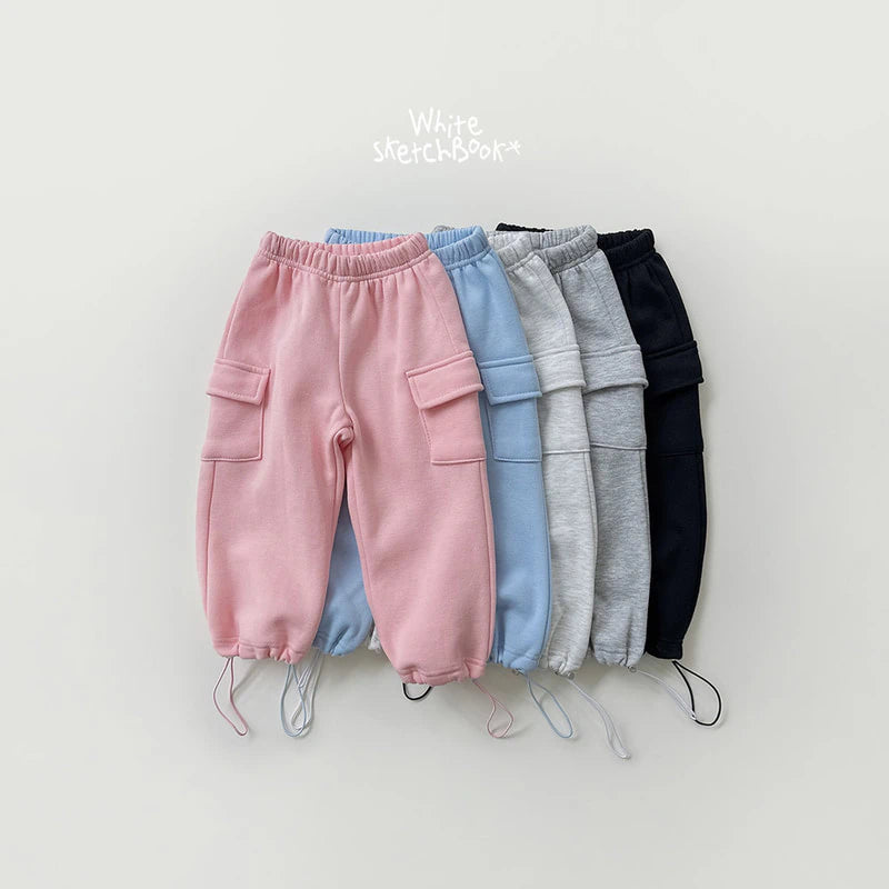Little Foxx – Fleece String Cargo Pants