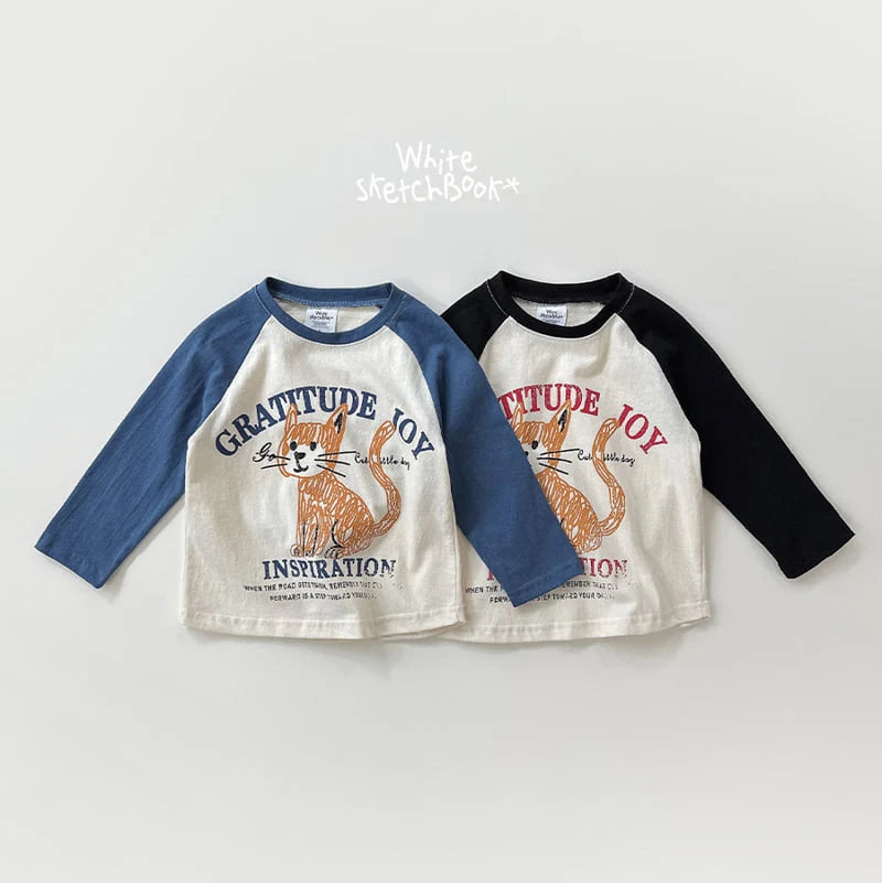 Little Foxx – Kitten Raglan Colored Tee