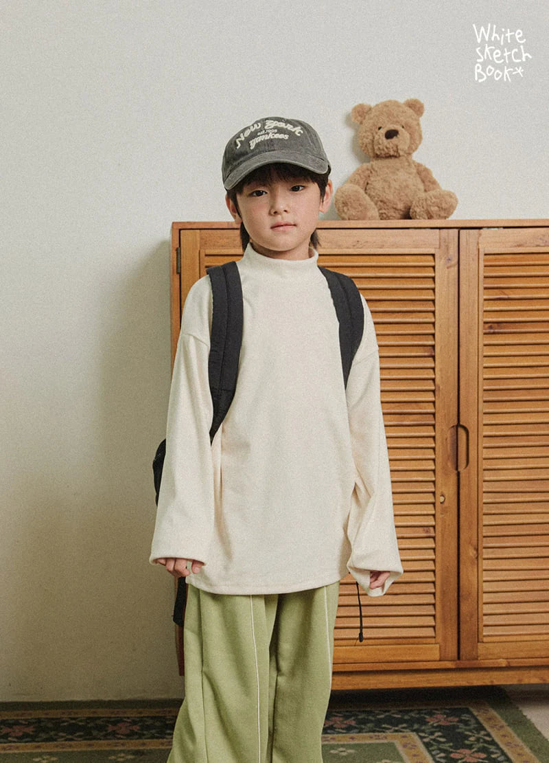 Little Foxx – New Half Peach Turtleneck Tee