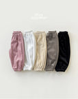 Little Foxx – Ribbed Mink Jogger Pants