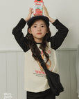 Little Foxx – Kitten Raglan Colored Tee
