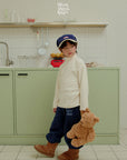 Little Foxx – Peach Turtleneck Tee