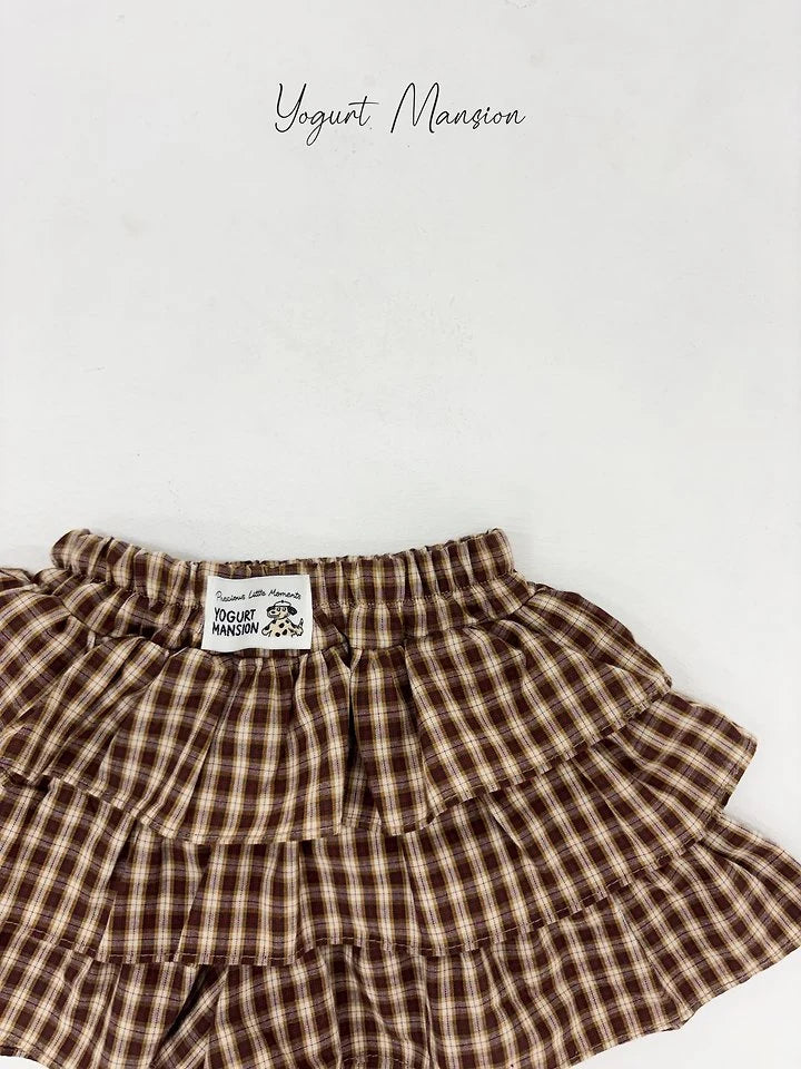 Little Foxx – Check Check Skirt Pants