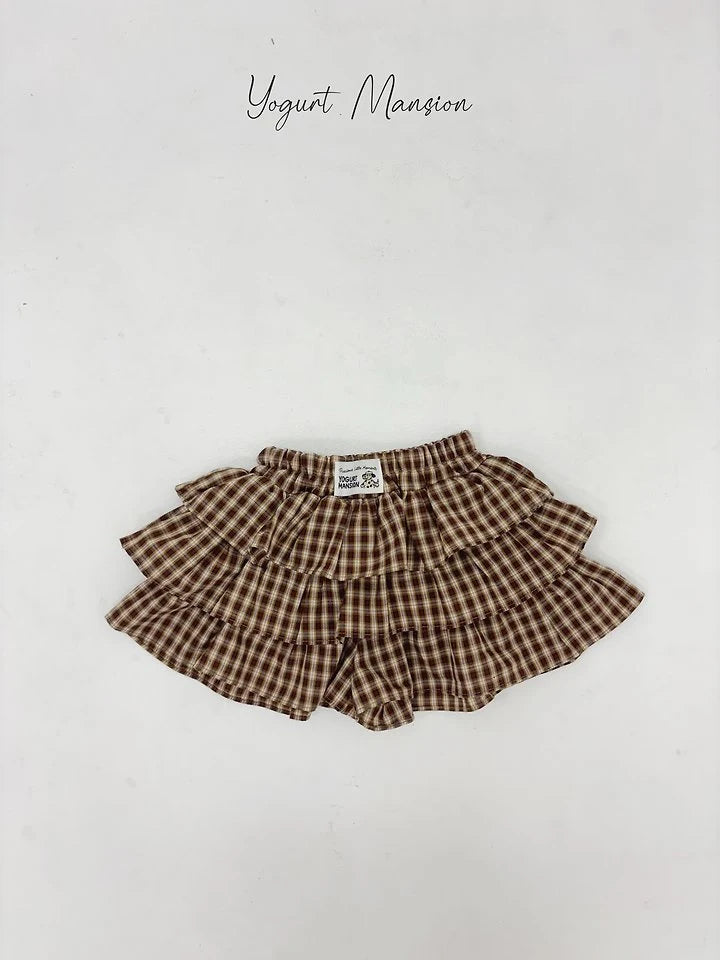 Little Foxx – Check Check Skirt Pants