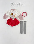Little Foxx – Pom Pom Skirt Pants