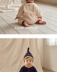 Little Foxx – Dot Fleece Spacesuit (Hat Set)