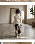 Little Foxx – Striped Fleece Pants