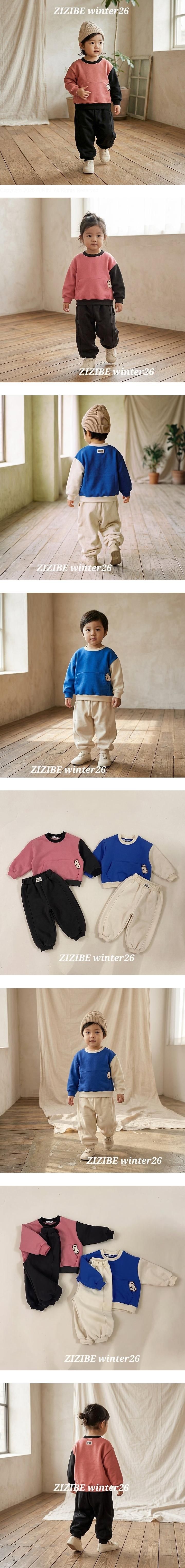 Little Foxx – Double Fleeced Koala Colorblock Sweatshirt