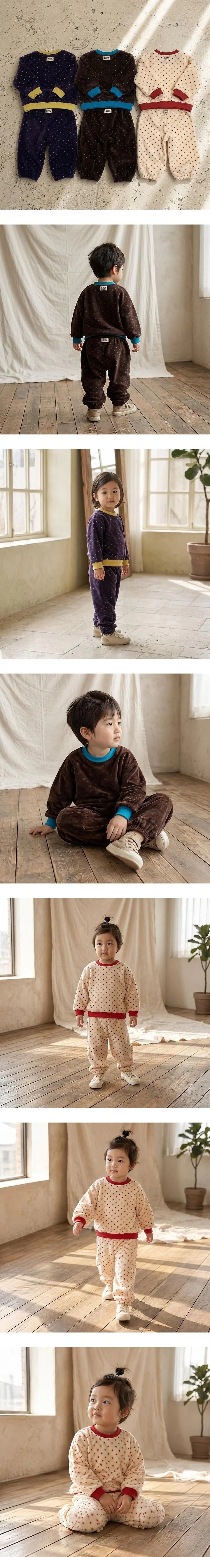 Little Foxx – Dot Fleece Pants
