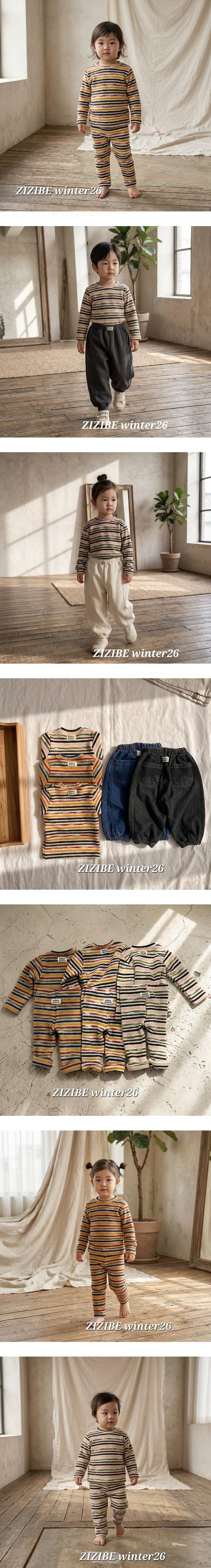 Little Foxx – Striped Yarn-Dyed Stretch Tee