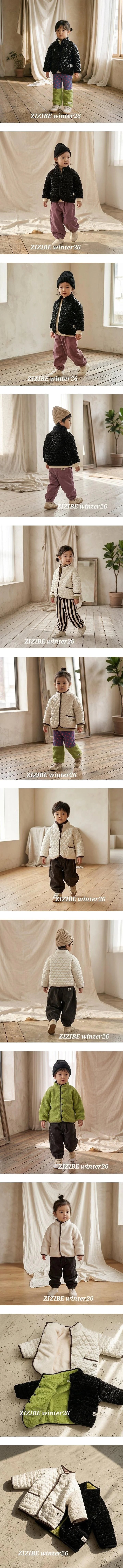 Little Foxx – Heart Quilted Jacket