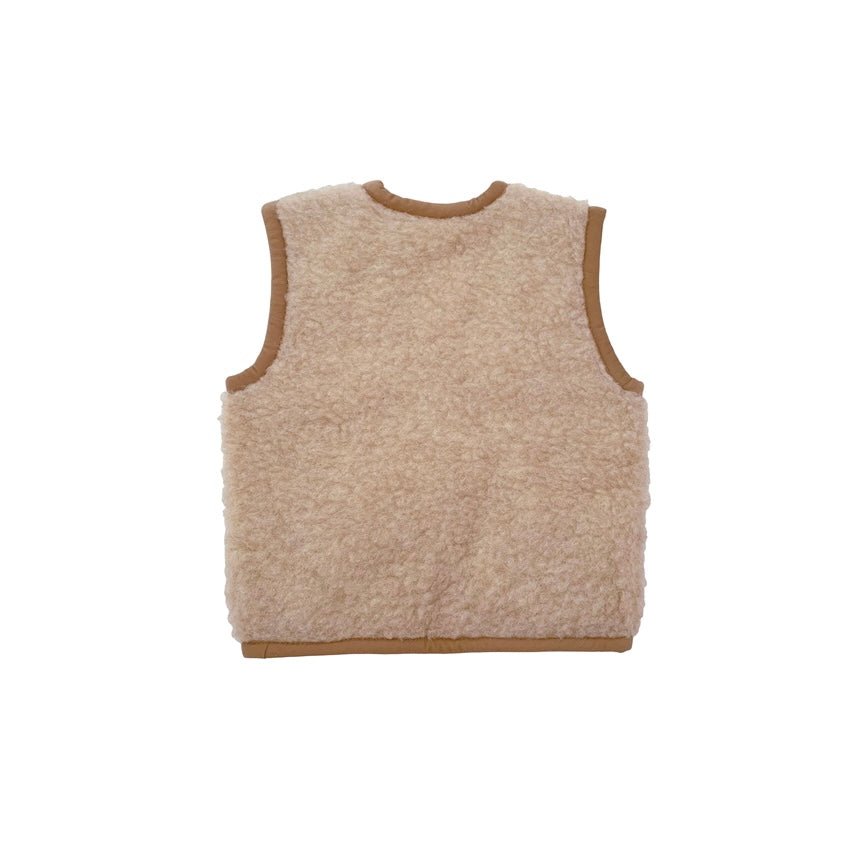 Alpen Wollweste - Beige find Stylish Fashion for Little People- at Little Foxx Concept Store