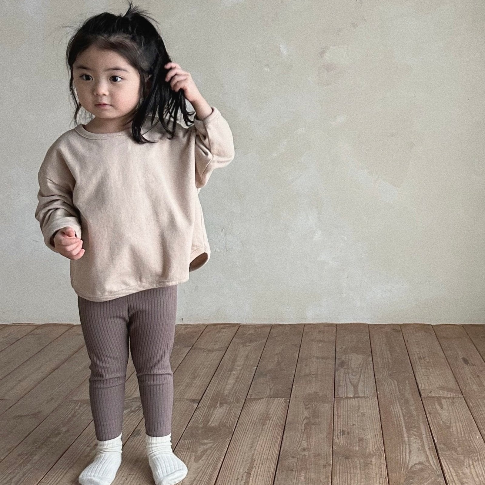 Bam Bam Tee - Beige find Stylish Fashion for Little People- at Little Foxx Concept Store