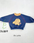 Banana Wappen Sweatshirt find Stylish Fashion for Little People- at Little Foxx Concept Store