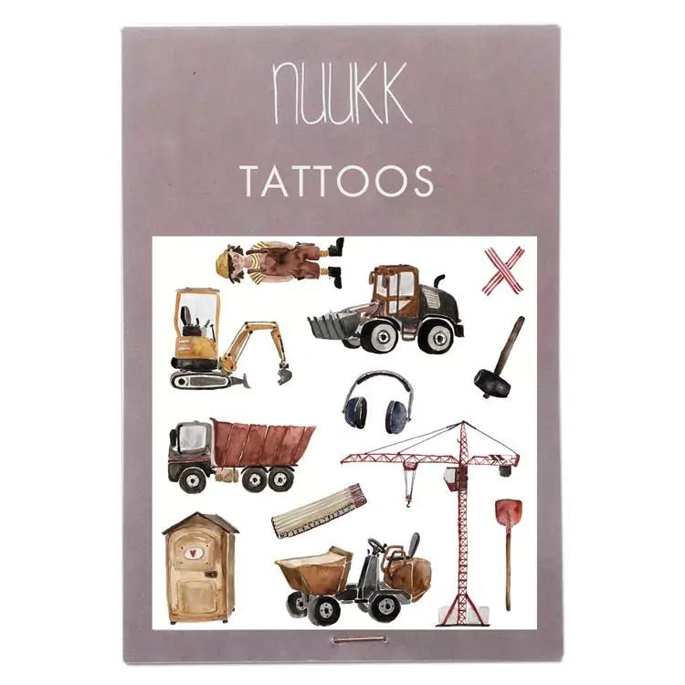 Bio Tattoo- Baustelle find Stylish Fashion for Little People- at Little Foxx Concept Store