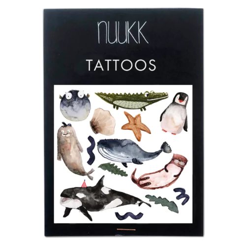Bio Tattoo- Schwimmtiere find Stylish Fashion for Little People- at Little Foxx Concept Store